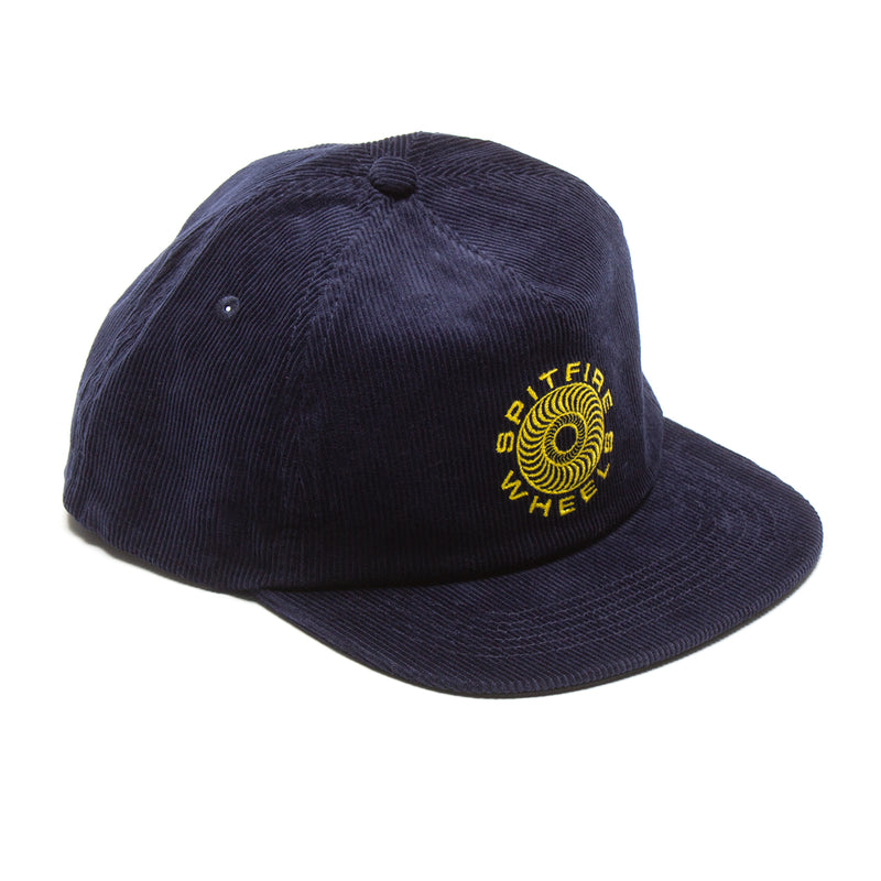 Spitfire Classic 87 Swirl Hat Color : Navy / Gold  Edit alt text