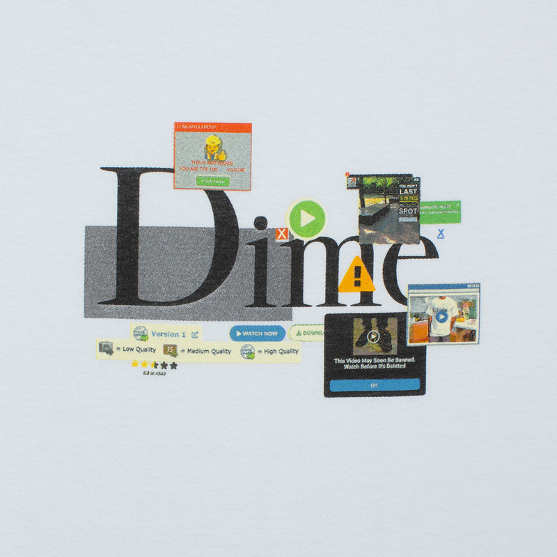 Dime | Classic Adblock T-Shirt Color : White