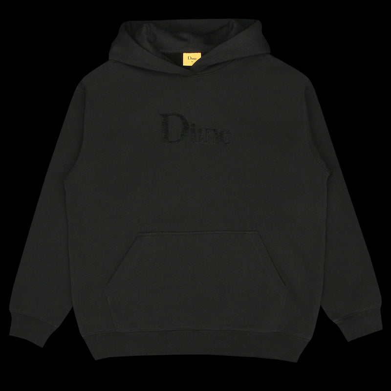 Dime | Classic Chenille Logo Hoodie Black
