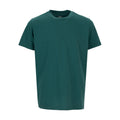 Youth crew-neck T-shirt, dark teal, short sleeves