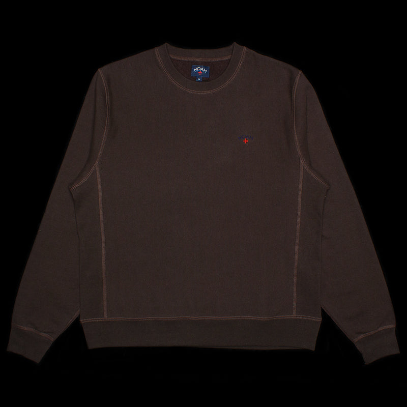 Noah | Classic Crewneck Color : Dark Brown
