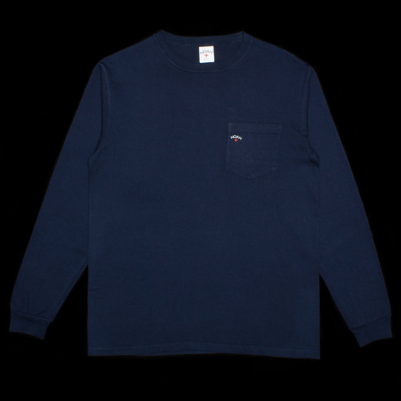 Noah | Classic L/S Pocket T-Shirt Color : Navy