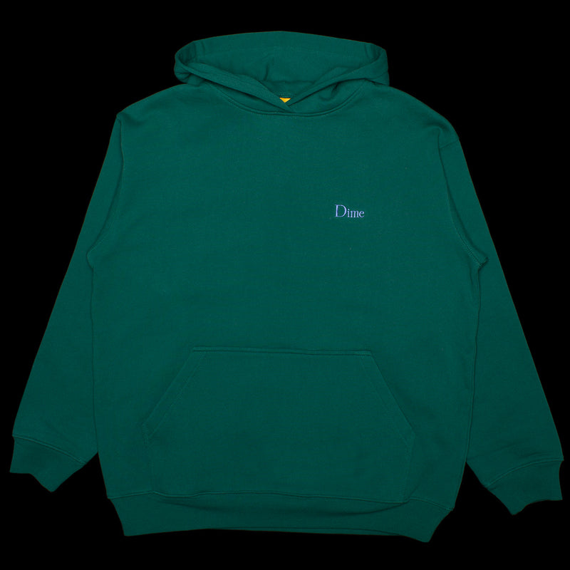 Dime Classic Small Logo Hoodie Color : Rainforest