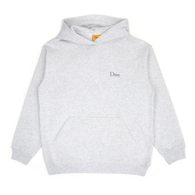 Dime Classic Small Logo Hoodie Ash