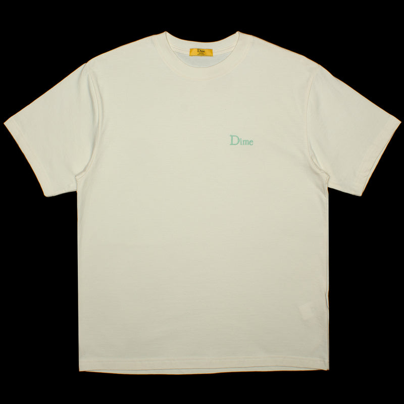 Dime Classic Small Logo T-Shirt Color : Rice