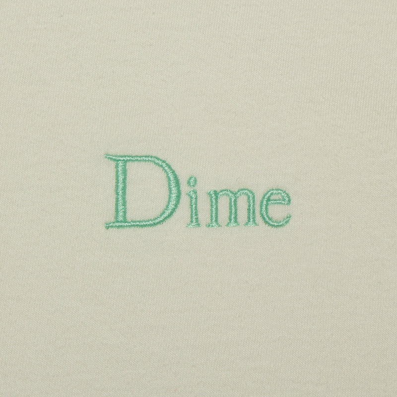 Dime Classic Small Logo T-Shirt Color : Rice