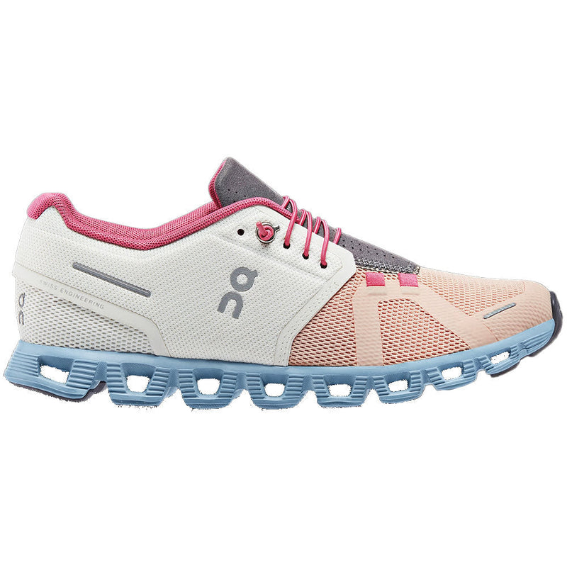 Women's On Running Cloud 5 in Ice/ Prairie. Sku: 59-98363