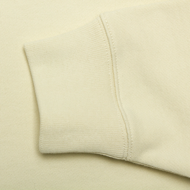 Grand Collared Sweatshirt Color : Cream / Forest