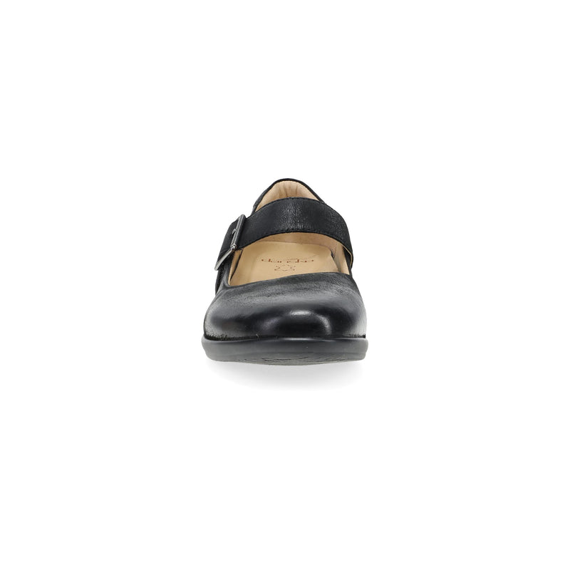 Toe image of Collette Black Burnished Nubuck