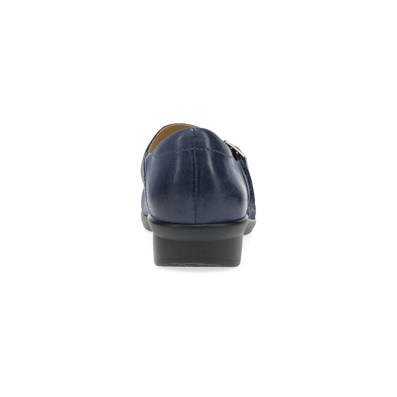 Heel image of Collette Navy Burnished Nubuck