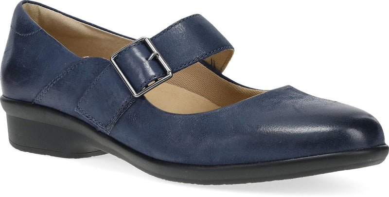 Collette Navy Burnished
