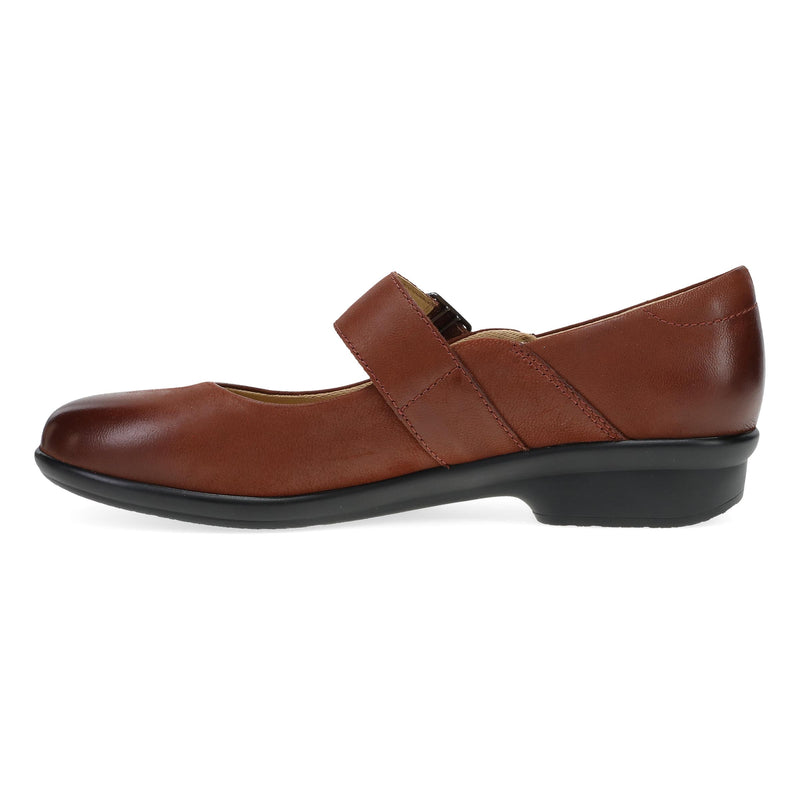 Side image of Collette Russet Burnished Nubuck