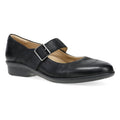 Primary image of Collette Wide Black Burnished Nubuck
