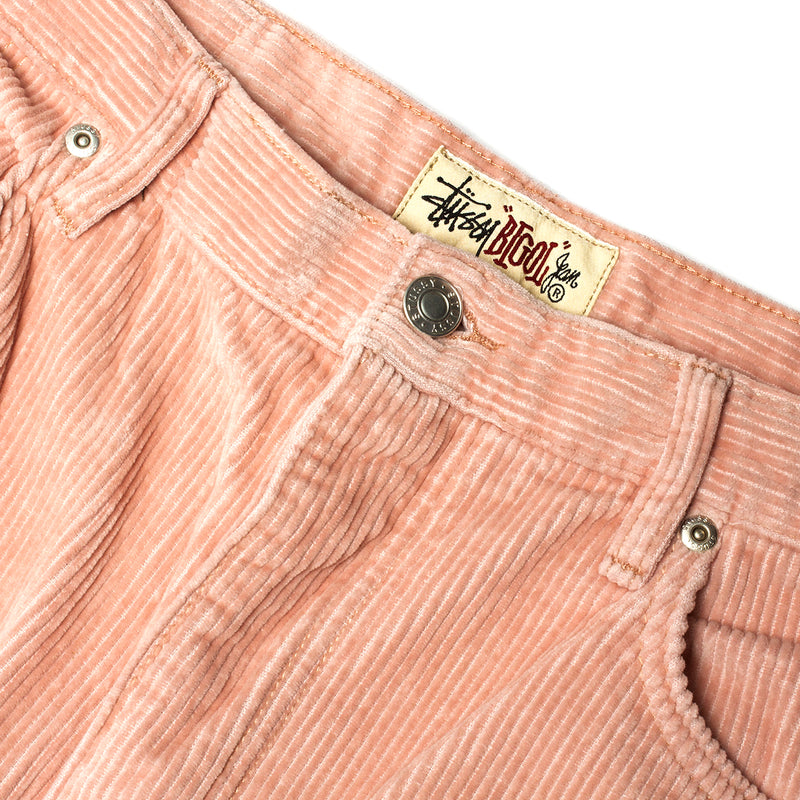 Stussy Corduroy Big Ol' Jeans - Washed Pink