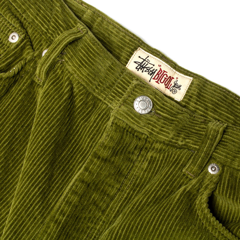 Stussy Corduroy Big Ol' Jeans : Olive