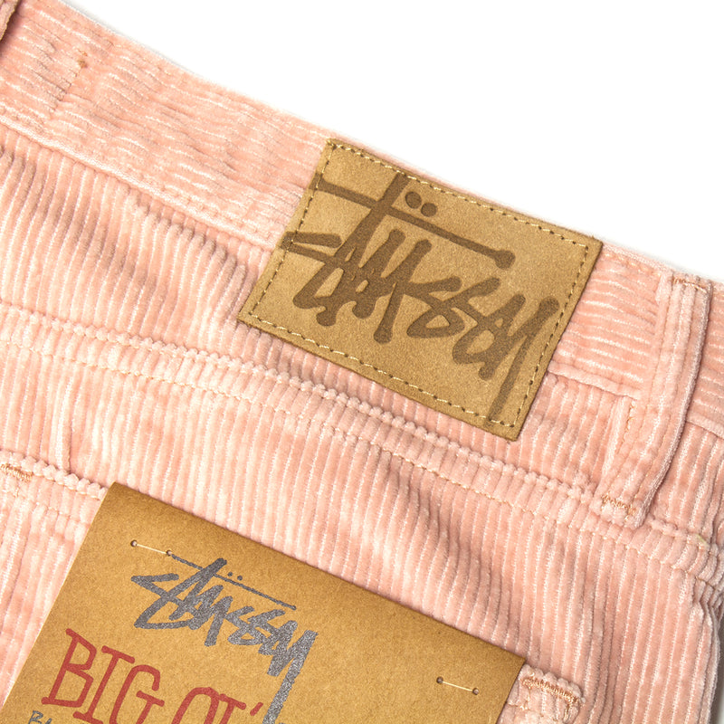 Stussy Corduroy Big Ol' Jeans - Washed Pink