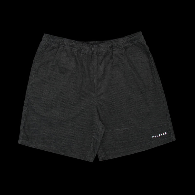 Premier Corduroy Short Black