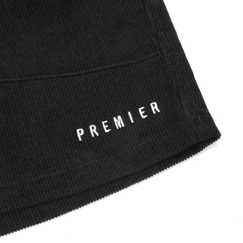 Premier Corduroy Short Black