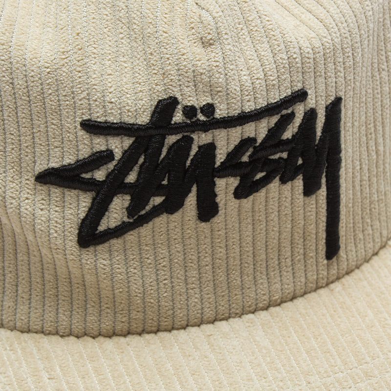 Stussy Corduroy Trucker Cap Style # 1311068 Color : Cream