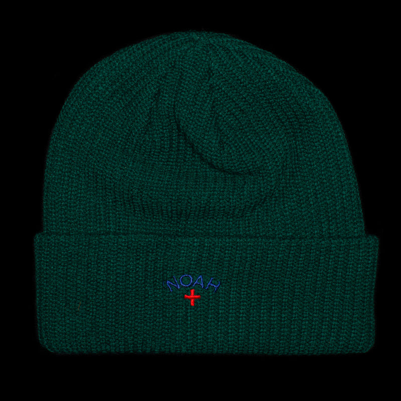 Noah | Core Logo Beanie Color : Forest Green