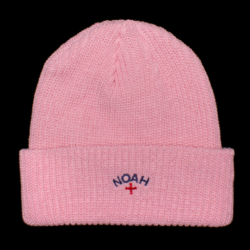 Noah Core Logo Beanie Color : Pink