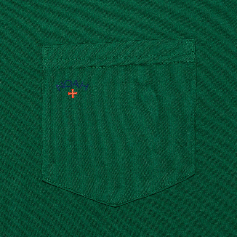 Noah | Core Logo Pocket T-Shirt Color : Spartan Green
