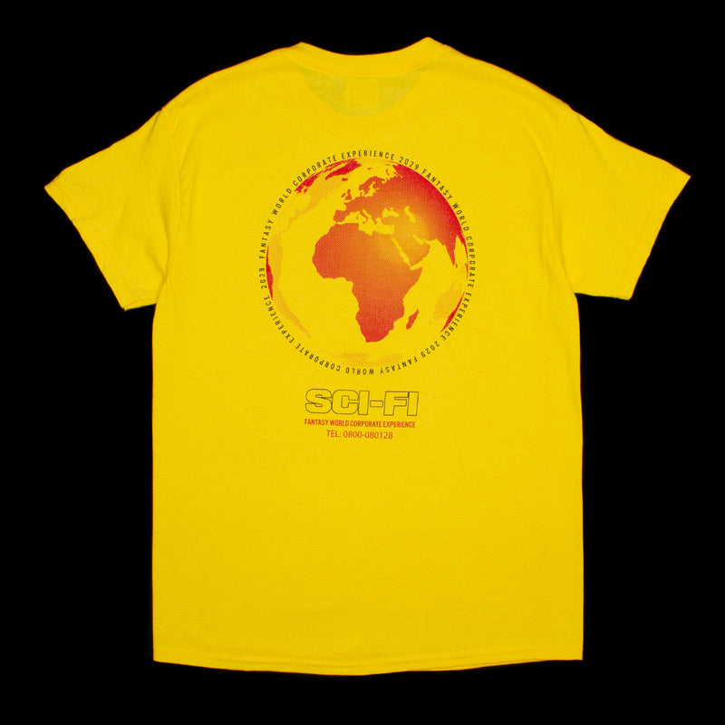 Sci-Fi Corporate Experience T-Shirt : Mustard