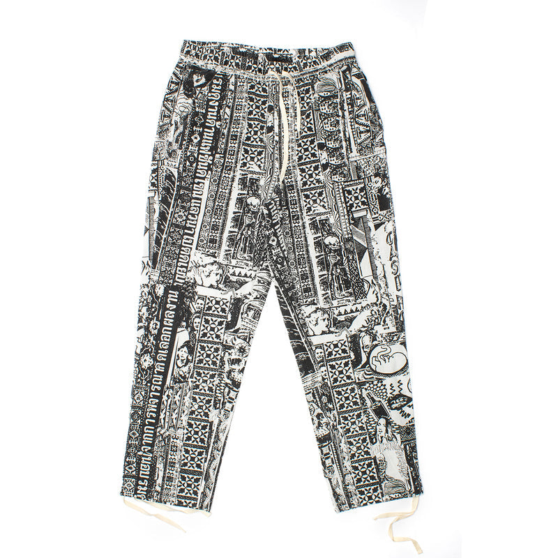 Fucking Awesome | Cowabunga Pant Color : Black / White