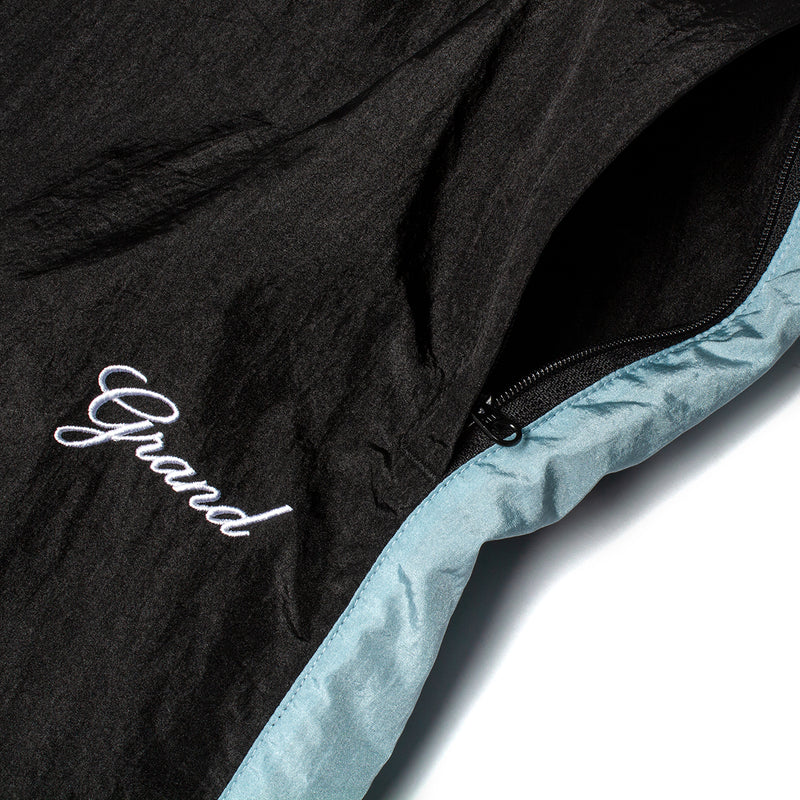 Grand Crinkle Nylon Pant Color : Black / Powder Blue