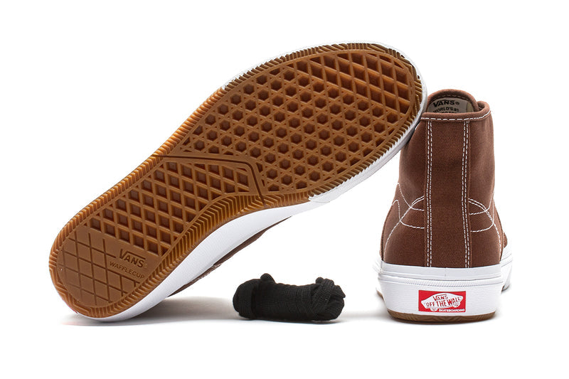 Vans | Crockett High Decon Style # VN0007QVNWH1 Color : Brown / White