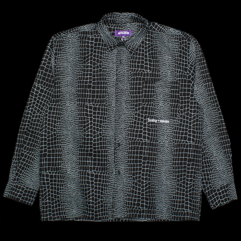 Fucking Awesome Crocodile Shirt  Black