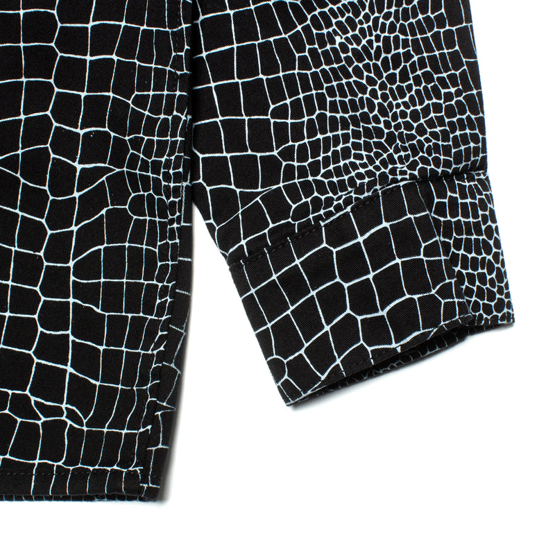 Fucking Awesome Crocodile Shirt Black  Edit alt text