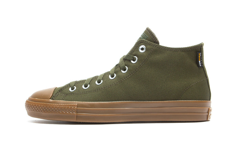 Converse CTAS Pro Mid : Cargo Khaki / Dark Egret / Gum