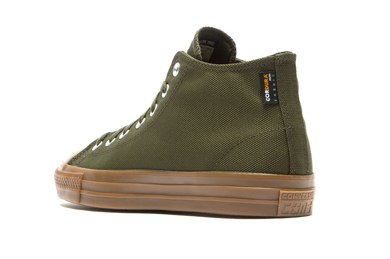 Converse CTAS Pro Mid : Cargo Khaki / Dark Egret / Gum