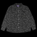 Fucking Awesome Cursive Washed Denim Overshirt Black
