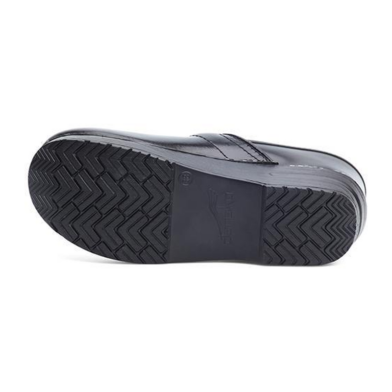 Dansko Professional Clog (Unisex) - Black Cabrio Leather Dress-Casual - Clogs & Mules - The Heel Shoe Fitters
