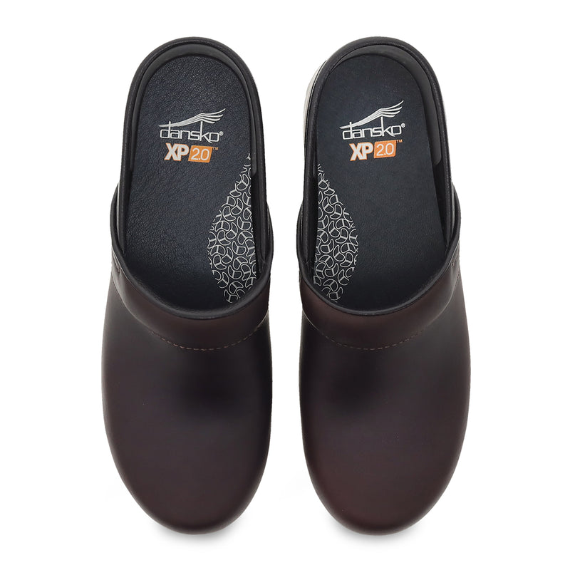 Dansko XP 2.0 Clog (Women) - Brown Waterproof Pull Up Dress-Casual - Clogs & Mules - The Heel Shoe Fitters