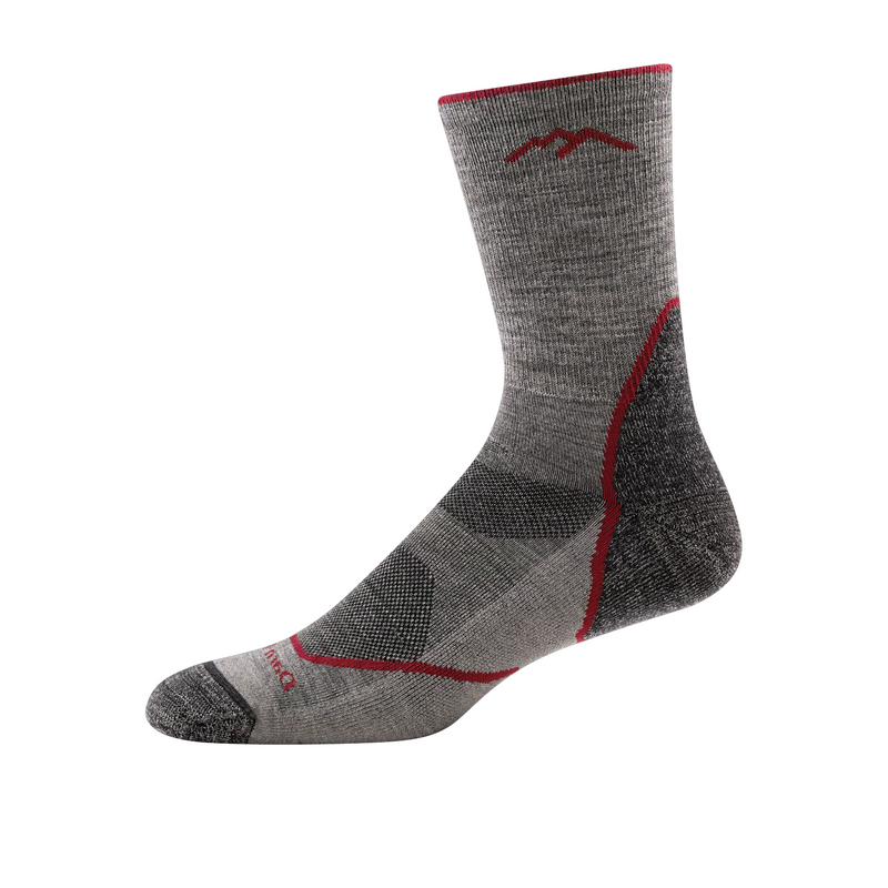 Darn Tough Light Hiker Lightweight Micro Crew Sock with Cushion (Men) Accessories - Socks - Performance - The Heel Shoe Fitters