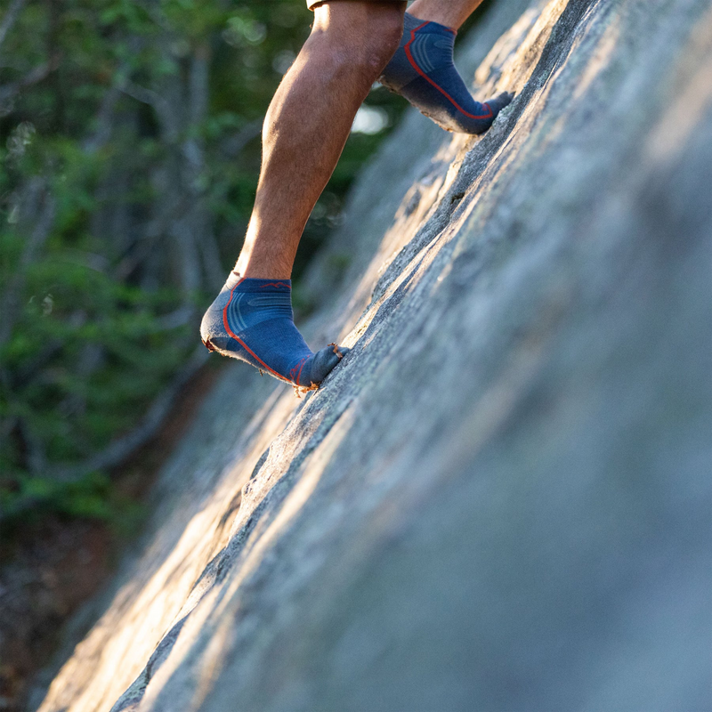 Darn Tough Light Hiker Lightweight No Show Sock with Cushion (Men) Accessories - Socks - Performance - The Heel Shoe Fitters