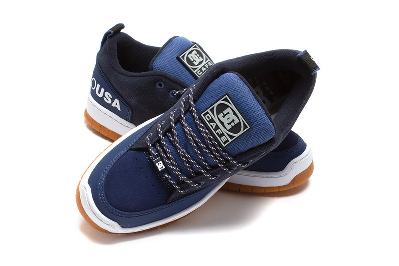DC x Cafe Clocker 2  Navy / White