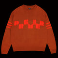 Premier Deco Knit Sweater : Brown / Orange
