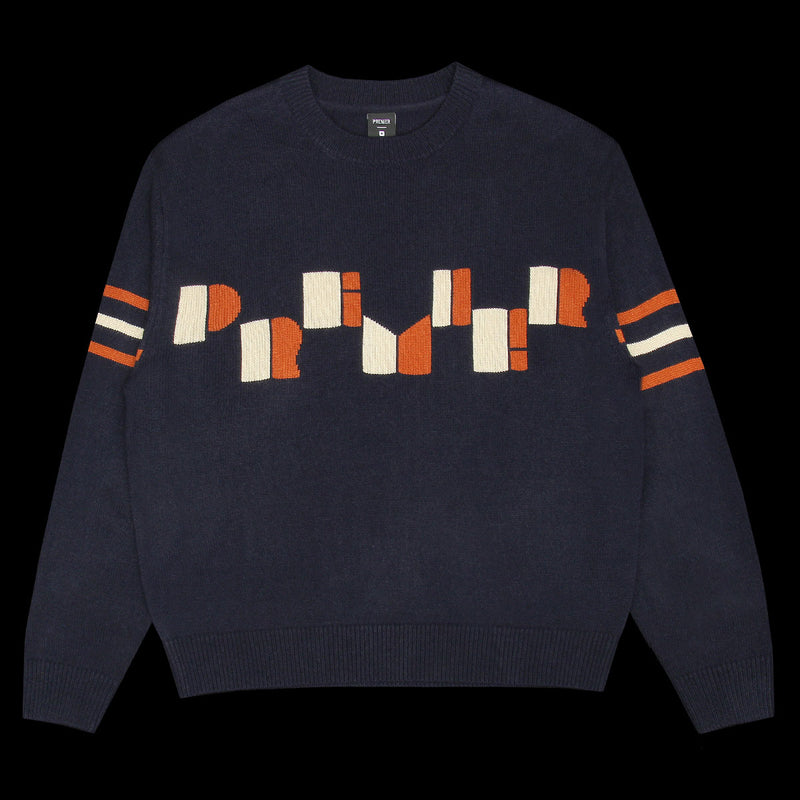 Premier Deco Knit Sweater : Navy