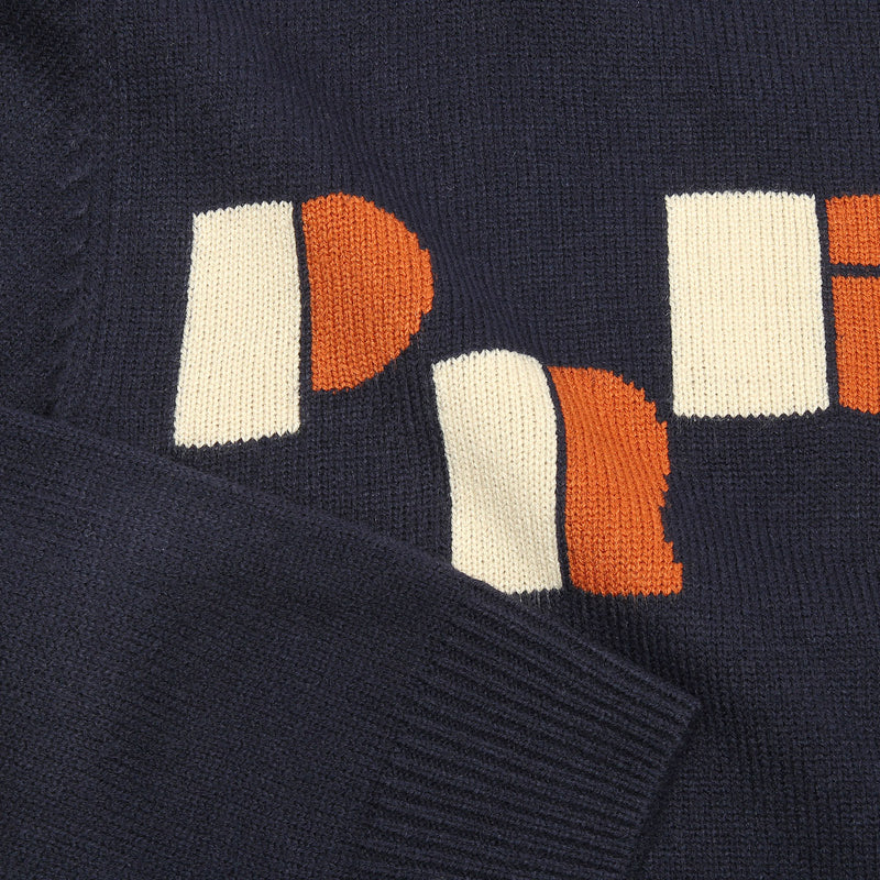 Premier Deco Knit Sweater : Navy