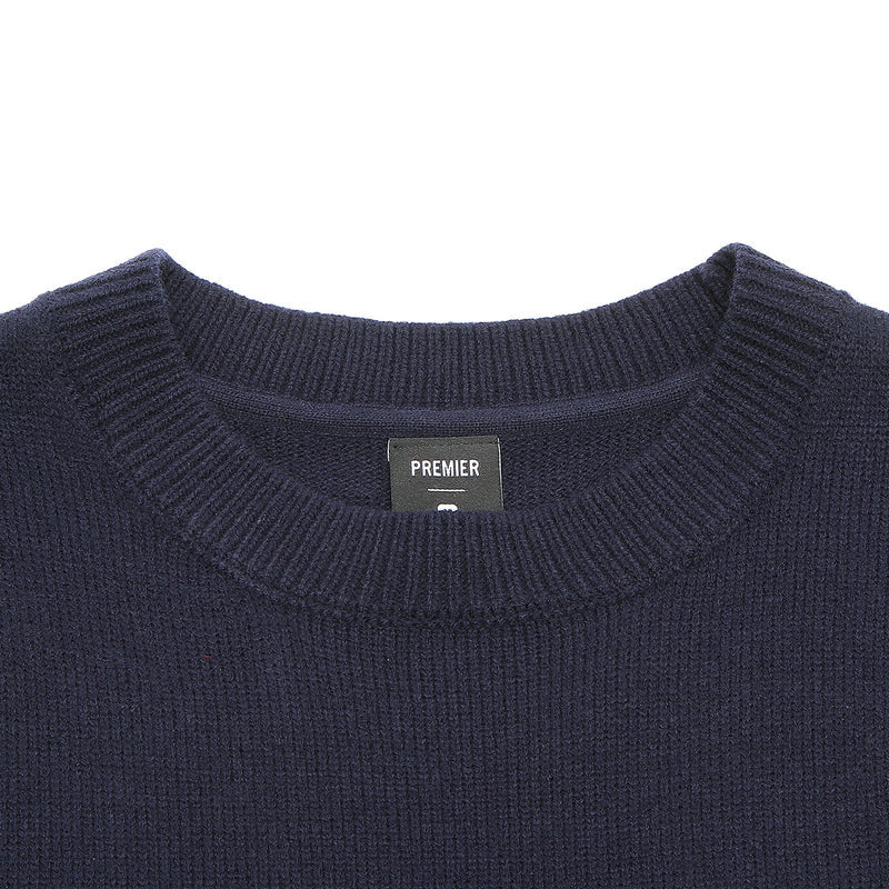 Premier Deco Knit Sweater : Navy