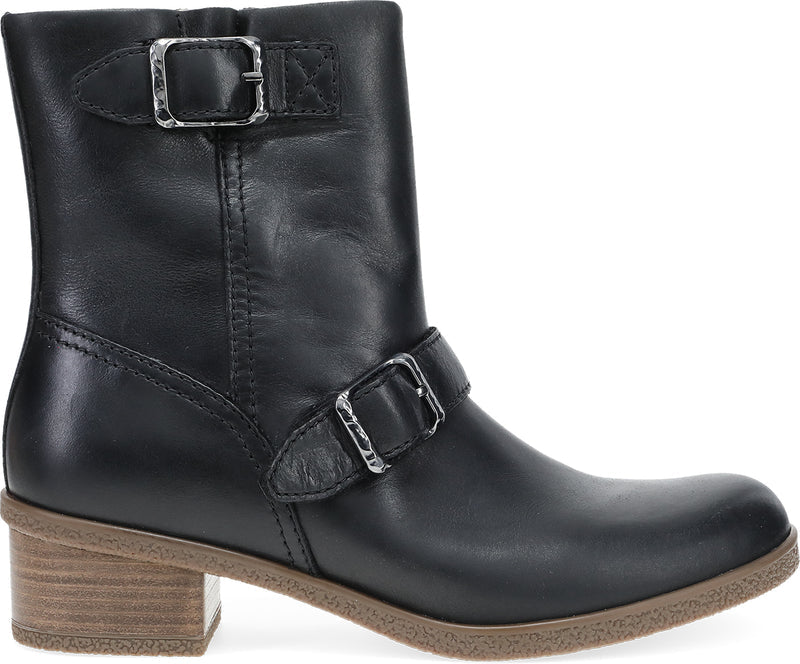 Delphine Black Waterproof Burnished
