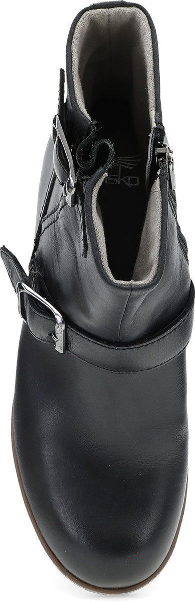 Delphine Black Waterproof Burnished