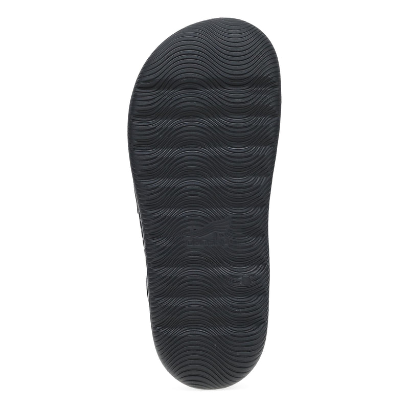 Bottom image of Devyn Thong Black Molded