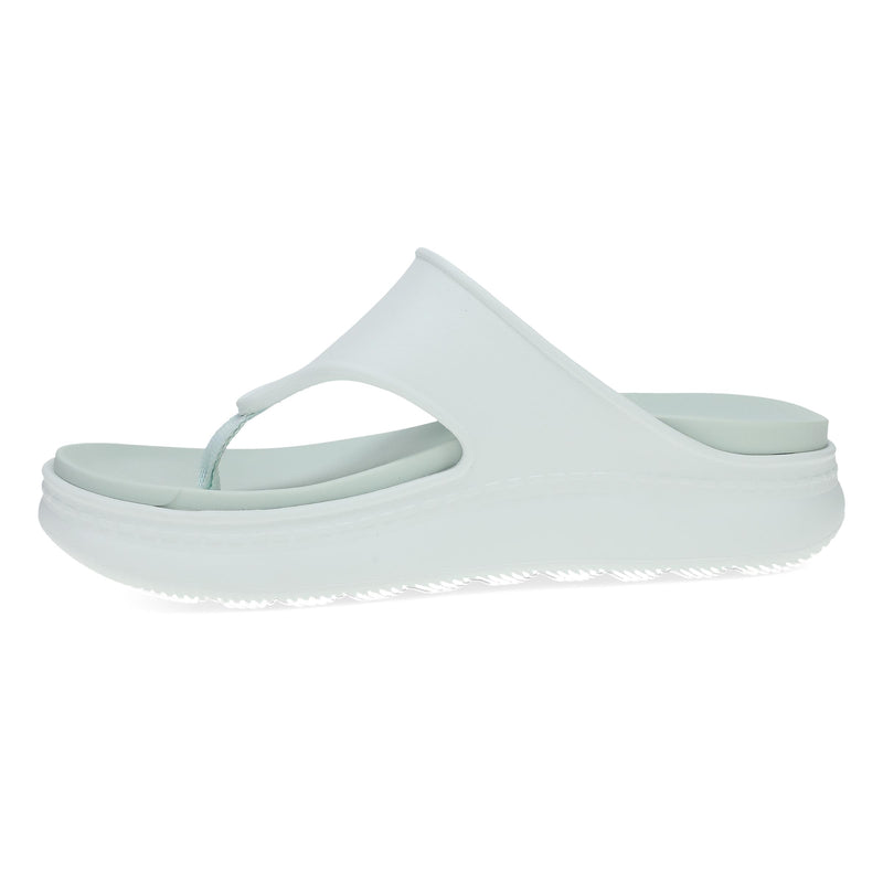 Side image of Devyn Thong Blue Molded