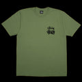 Stussy Dice Pigment Dyed T-Shirt  Artichoke