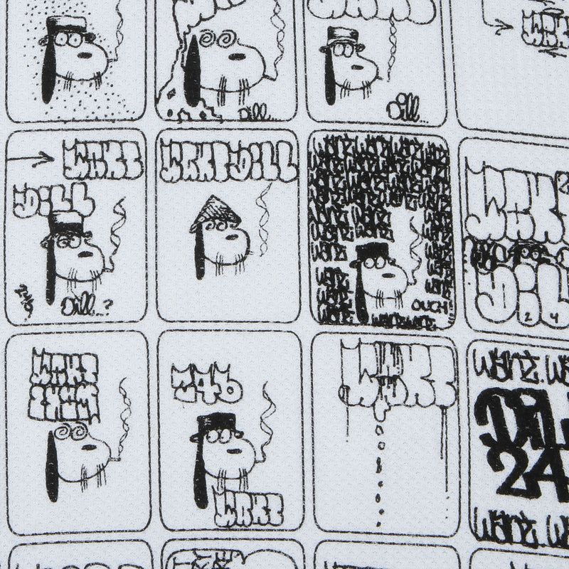 Fucking Awesome Dill Wanto Thermal Shirt White Black